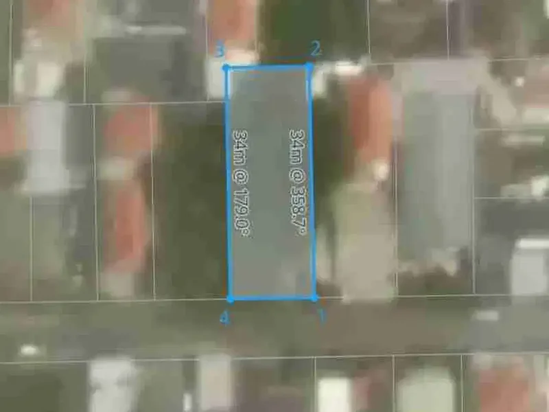 Tanah Murah 440m² di Tukad Badung Renon Denpasar - Real Estate in Bali