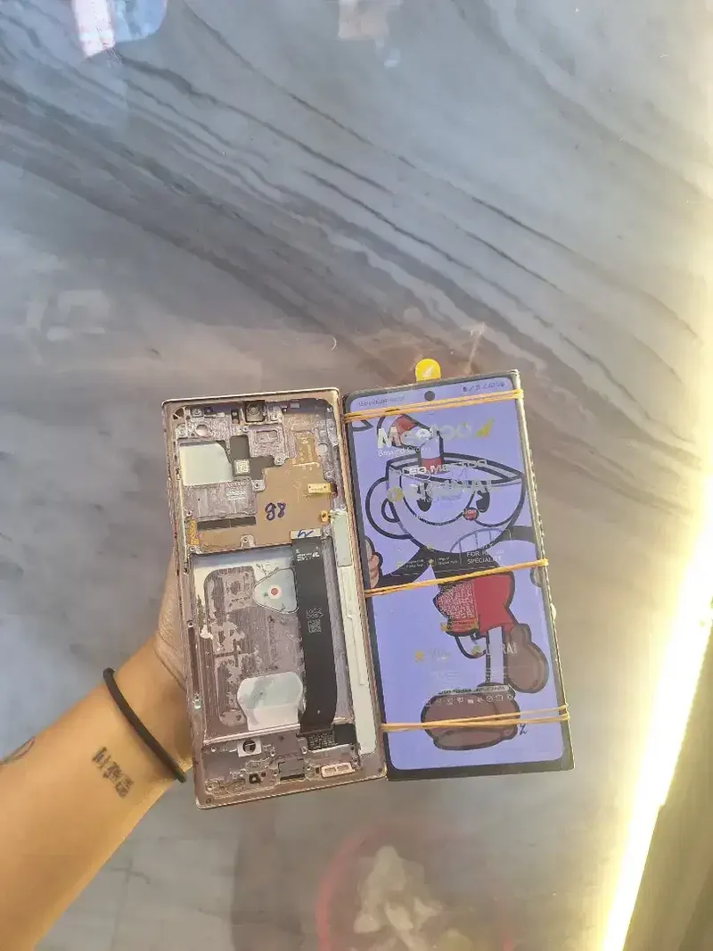 LCD SAMSUNG NOTE 20 ULTRA OLED FRAME - Electronics in Bali