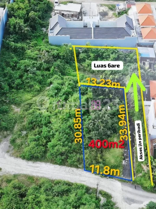 Jual Tanah Premium Ungasan Toyaning LT 400 M2 - Bali in Bali