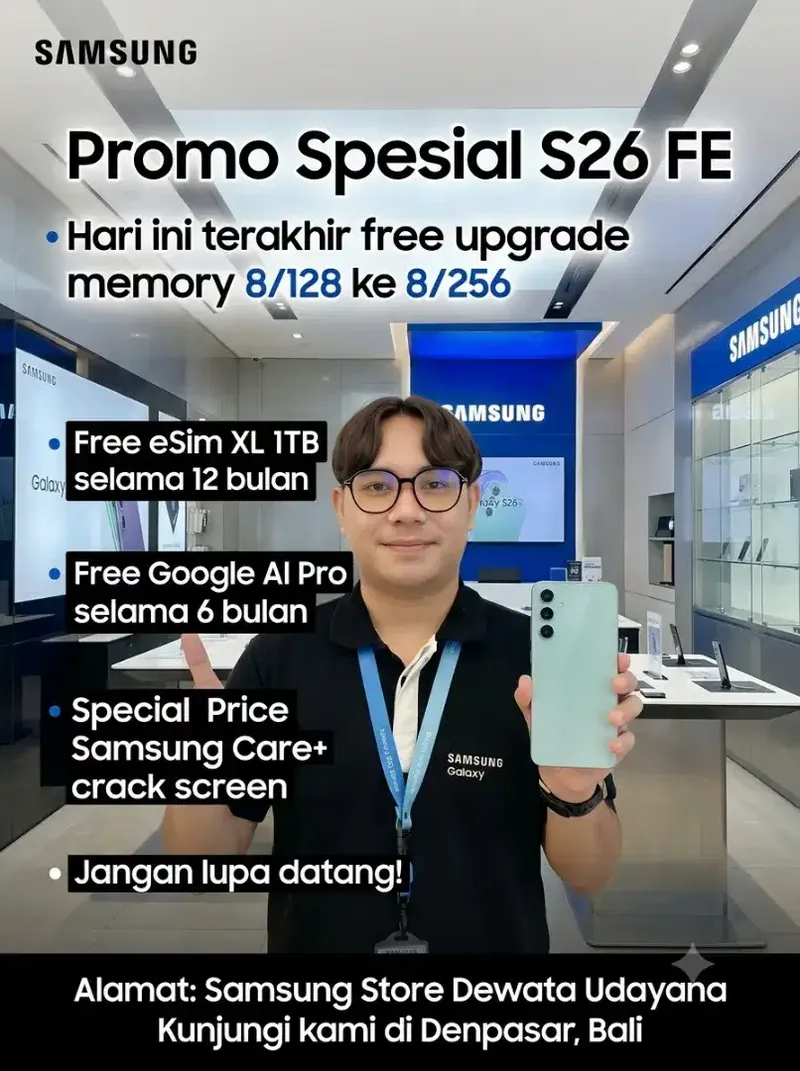 Promo Samsung S26FE - Electronics in Bali