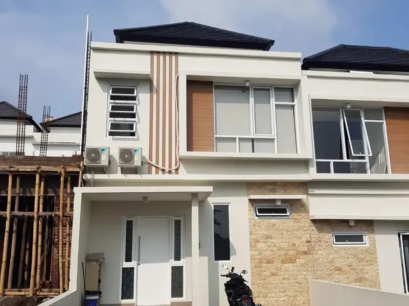 Disewakan Rumah Modern Minimalis 3 KM Dengan View Sawah Dan Sungai Area Canggu - Real Estate in Bali