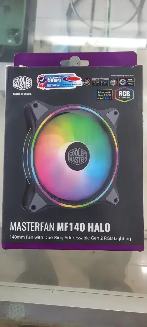 Cooler Master MASTERFAN MF140 HALO Baru Ga Jadi Pakai - Electronics in Bali