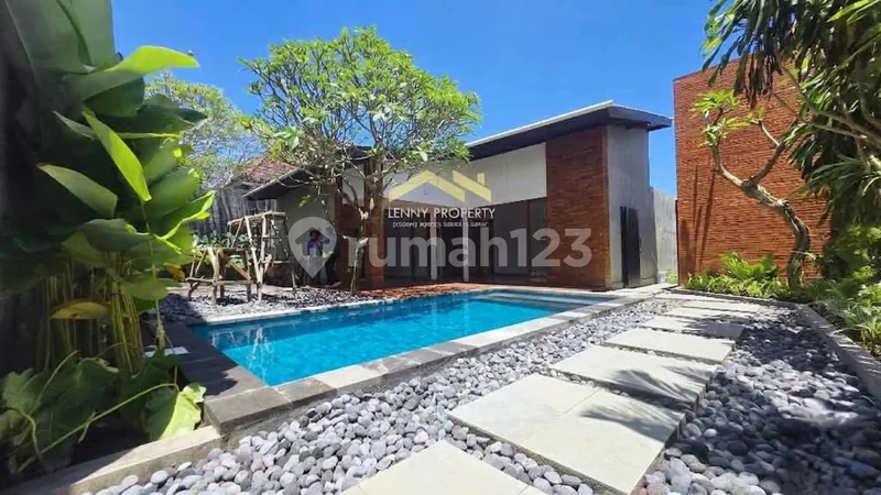 Brand New Beautiful Two Bedrooms Minimalist Villa On Beachside Sanur - Real Estate in Bali