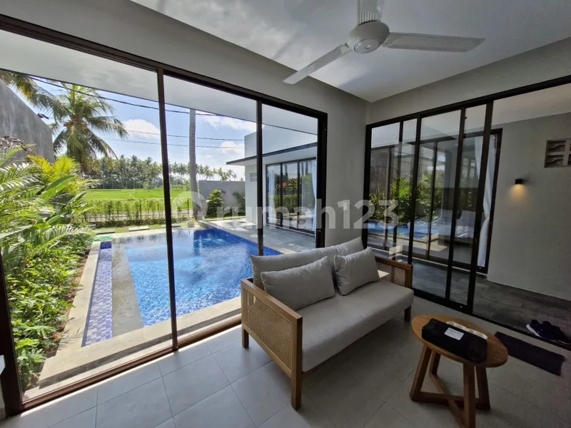 Rumah Villa Leasehold view sawah di Ubud - Real Estate in Bali