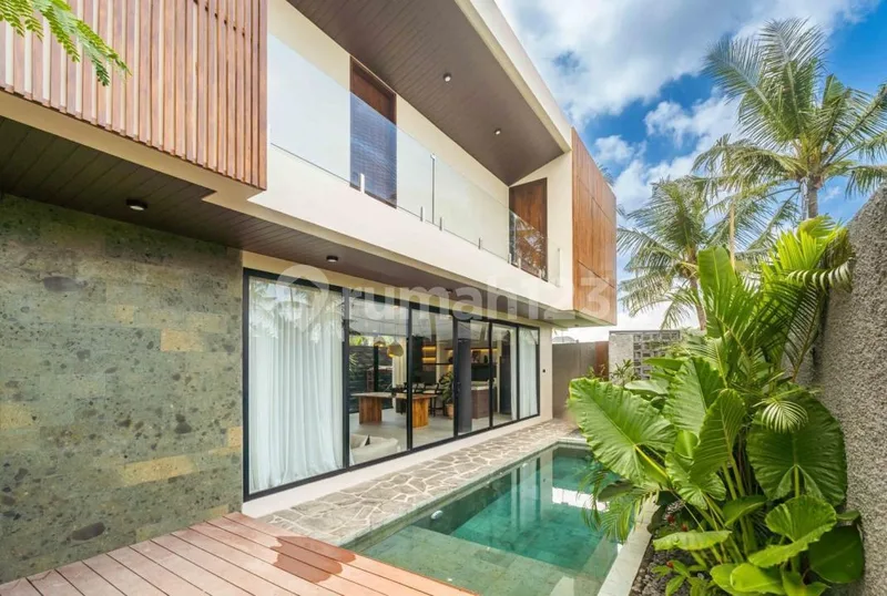 Villa Baru Pemandangan Sawah dengan Dua Kamar Tidur - Real Estate in Bali