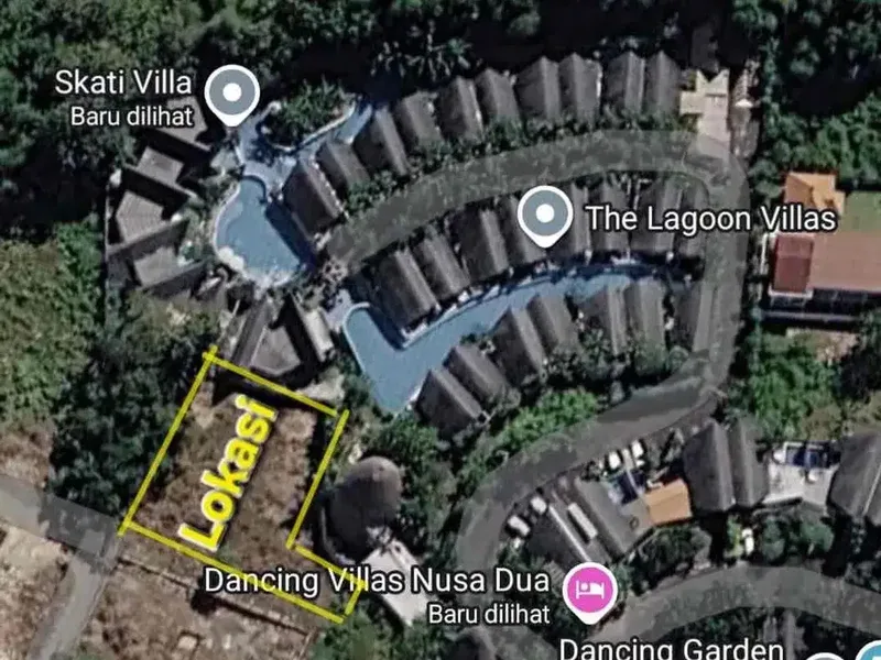 Dijual Tanah kawasan resort dan hotel bintang 5, siap bangun cocok untuk villa dan investasi jangka panjang. Lokasi Area Nusa Dua - Real Estate in Bali