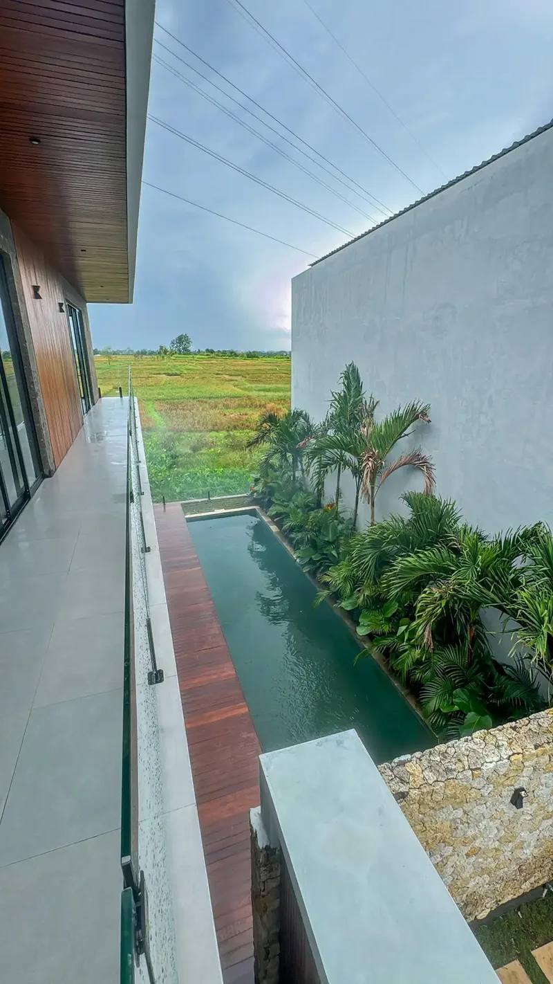 Brand New Contemporary Villa Design with Ricefield View - Bali in Bali