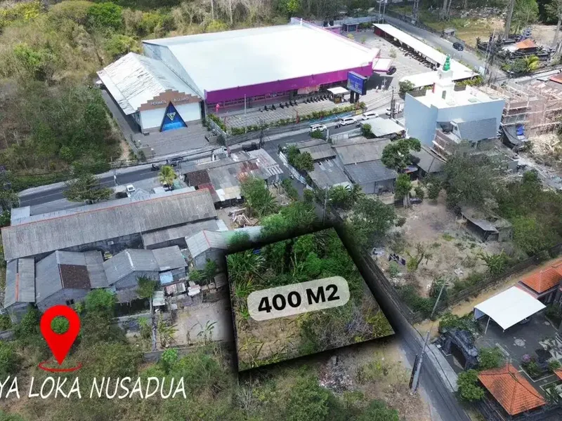 Murah dan Langka! Dijual Tanah di Nusa Dua Bali Cocok Bangun Kos, Rumah Tinggal - Real Estate in Bali