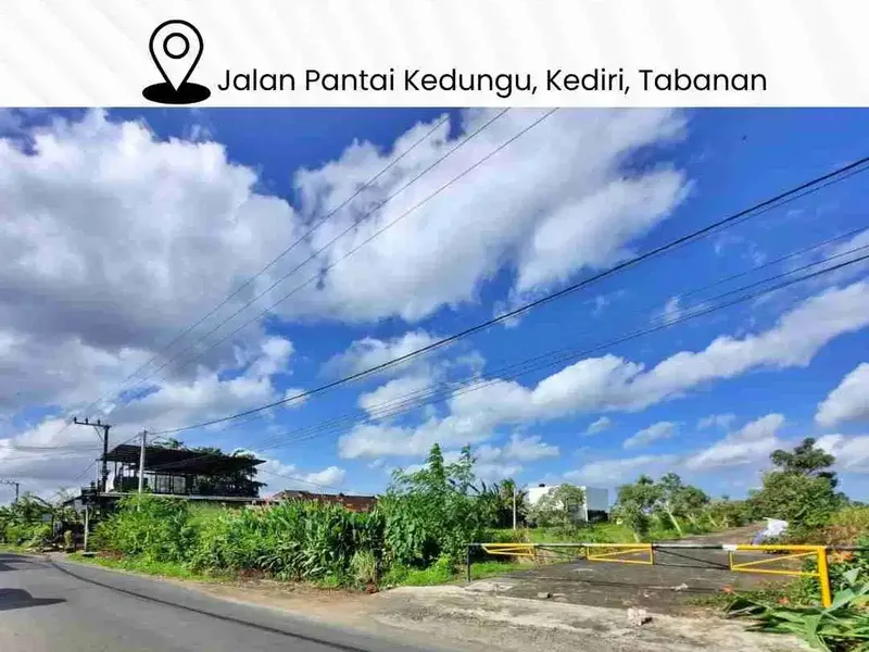 Dijual Tanah Kawasan Pantai, Jalan Pantai Kedungu, Kediri, Tabanan - Real Estate in Bali