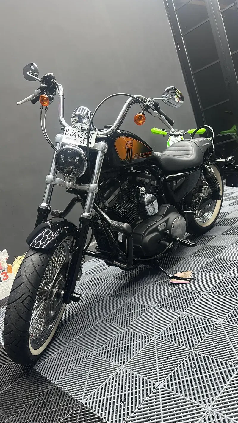 H-D Sportster XL 1200 ABS 2014 istimewa low odo full acc istimewa - Vehicles in Bali