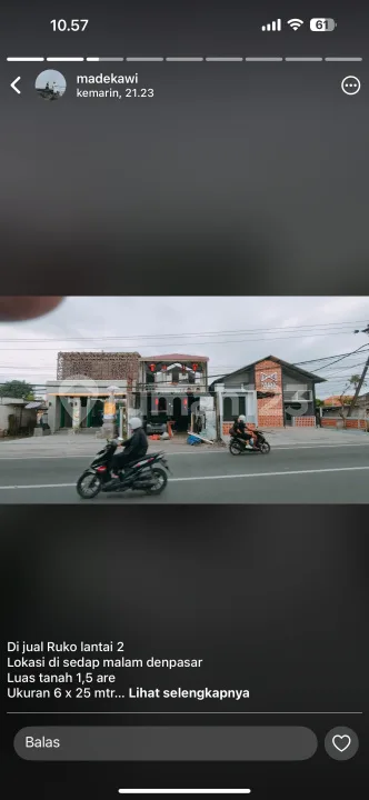 Ruko Jl Utama Sedap Malam 4 Kmr Tidur Harga Murah - Bali in Bali