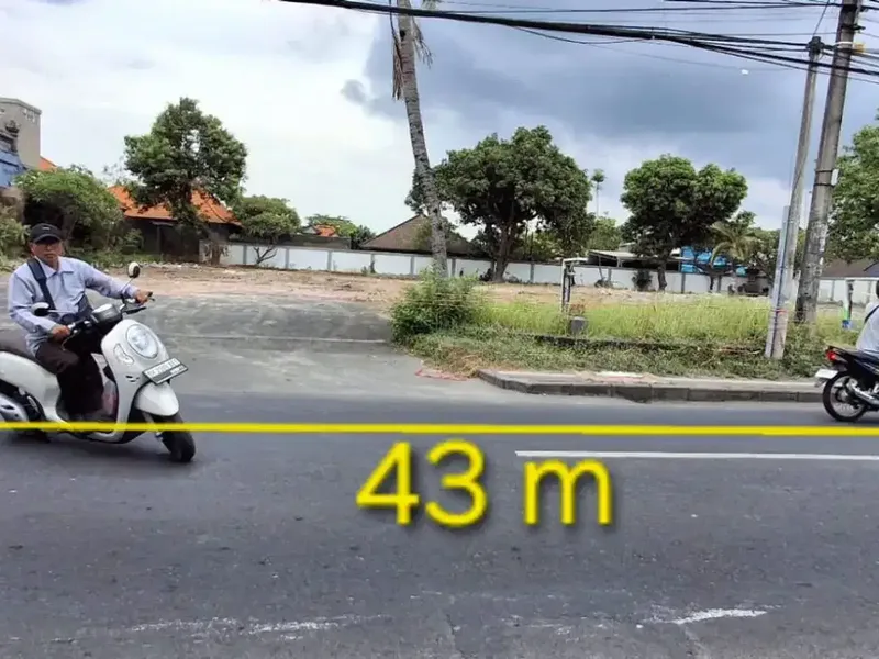 Disewakan Tanah Padat Penduduk di Pedungan, Denpasar, Bali - Real Estate in Bali