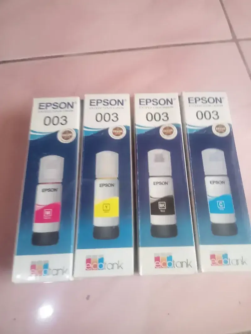 Tinta Epson 003 C,M,Y,K - Bali in Bali