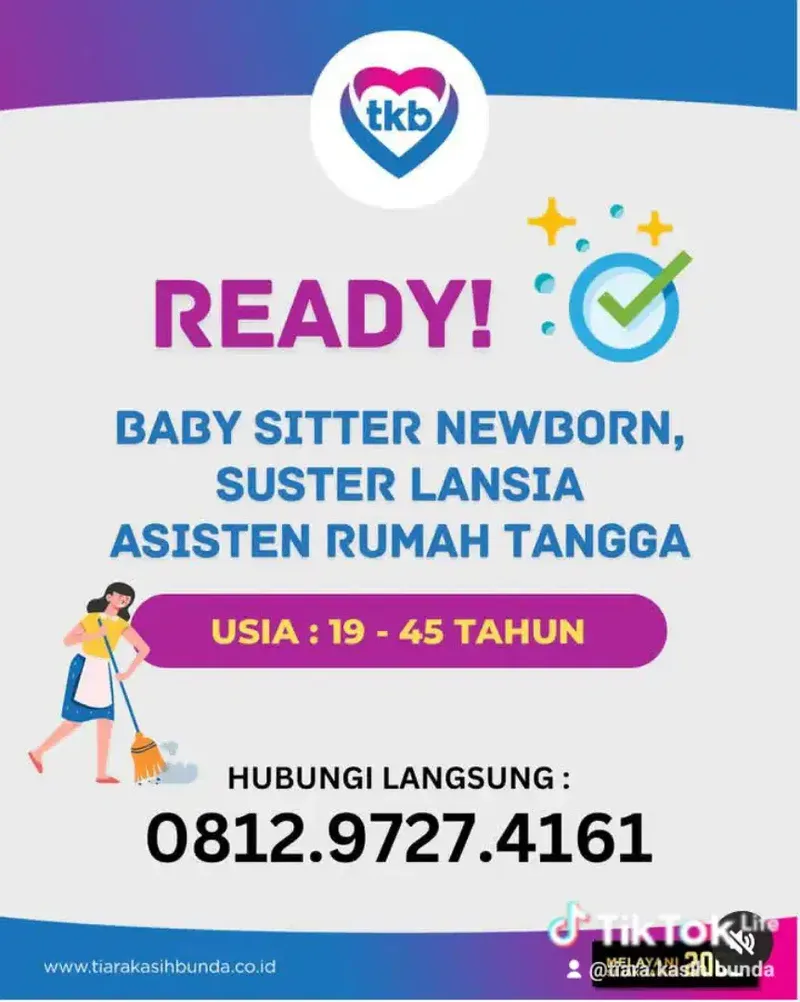 Banyak Job Baby Sitter ART & Perawat Lansia Terpercaya-Terakreditasi - Jobs in Bali