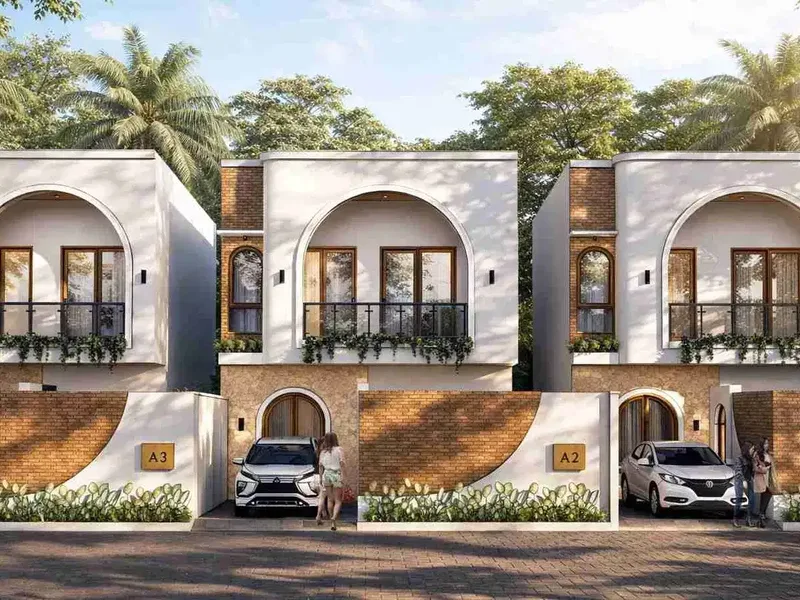Dijual villa 3 lantai view pelabuhan dan airport di taman griya Jimbaran - Bali in Bali