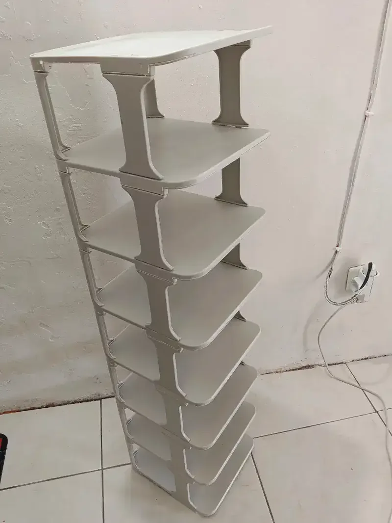 Rak Sepatu Serbaguna 8susun Putih Uk.24x26x100cm Bhan Tebal,Kuat,Awet - Home & Garden in Bali