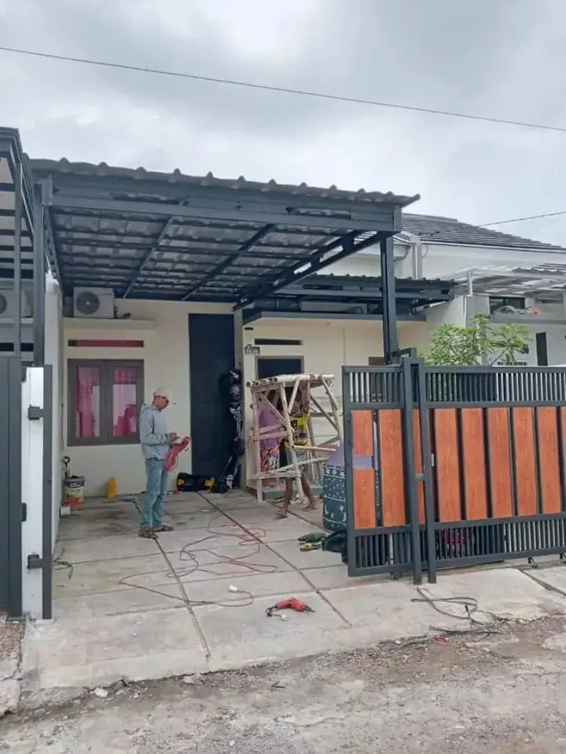 Kanopi Galvalum atap Spandek, Alderon dan Solartuff - Other in Bali