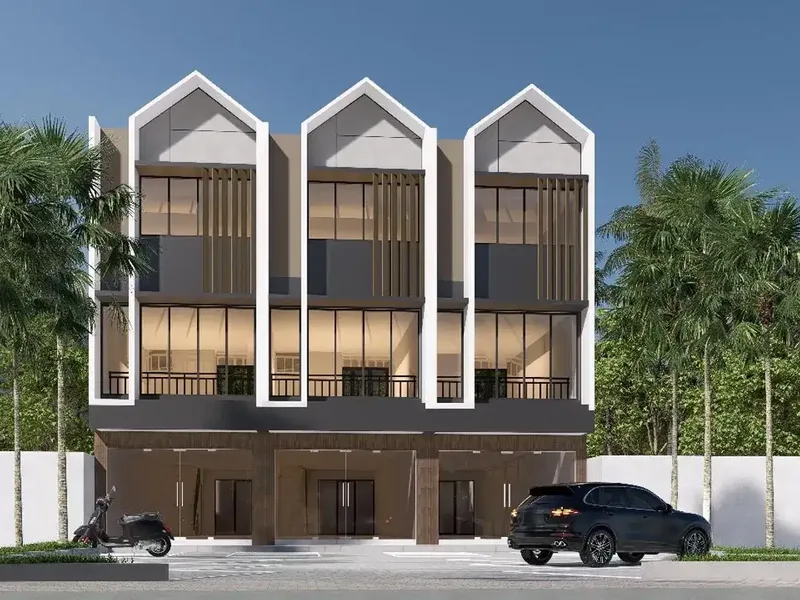ruko baru 3 lantai view laut di bypass nusa dua, harga perdana - Real Estate in Bali