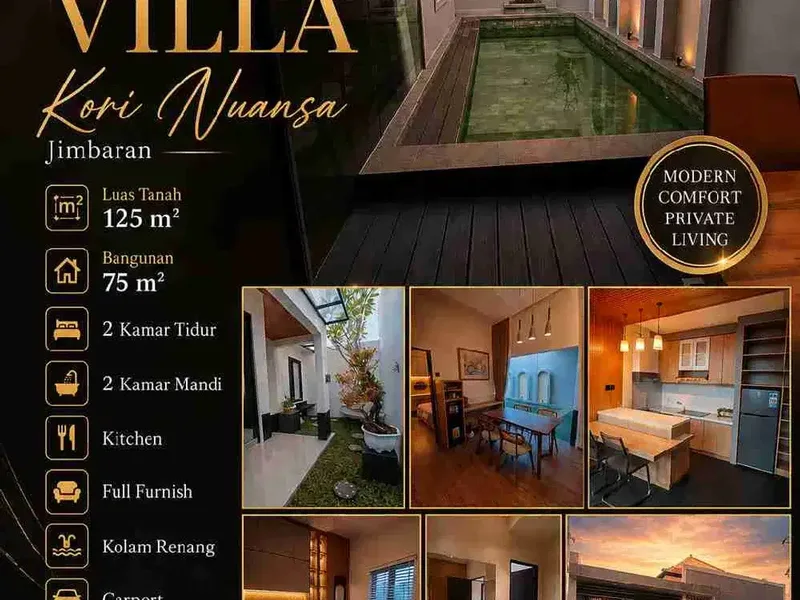 Villa Brand New Kori nuansa Taman Griya Jimbaran - Real Estate in Bali