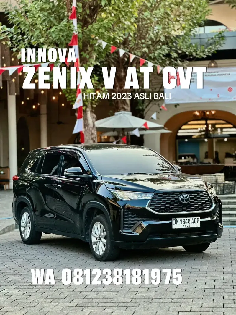 INNOVA ZENIX 2.0 V AT BENSIN 2023 HITAM ASLI BALI - Bali in Bali