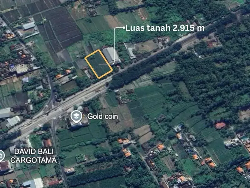 TANAH STRATEGIS BYPASS GIANYAR - Bali in Bali