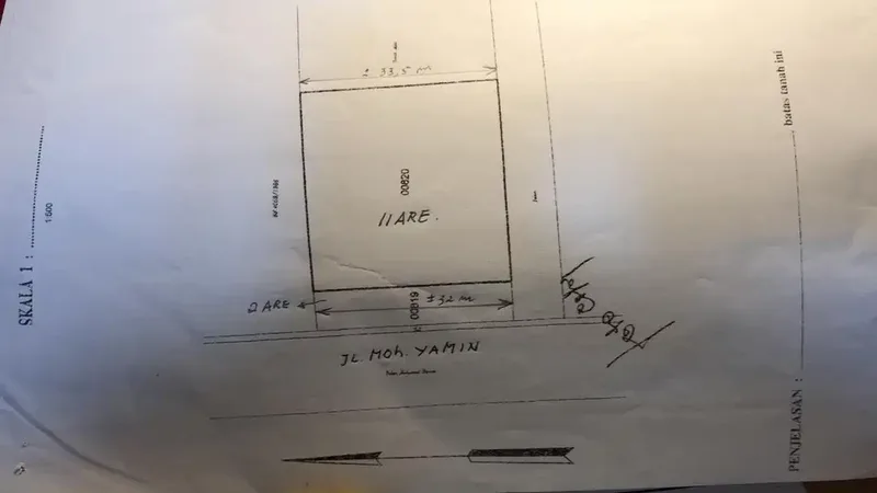 Dijual lahan 13 are Moh Yamin - Bali in Bali