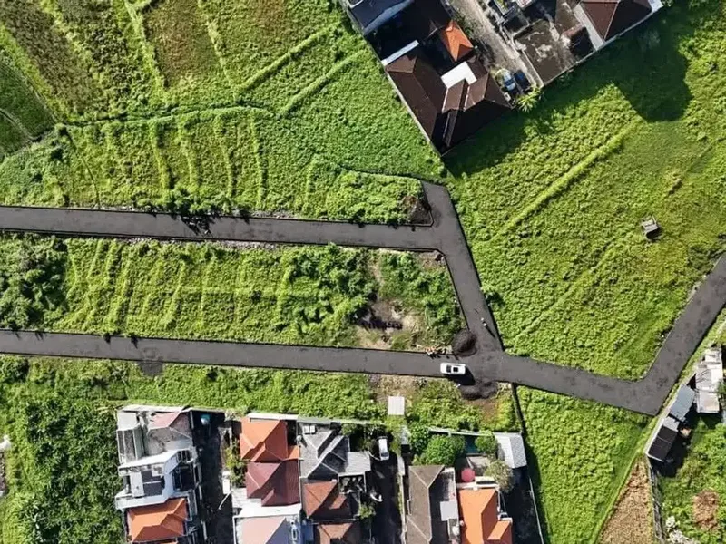 DIJUAL TANAH DI KEROBOKAN, BALI VIEW SAWAH (SS) - Bali in Bali