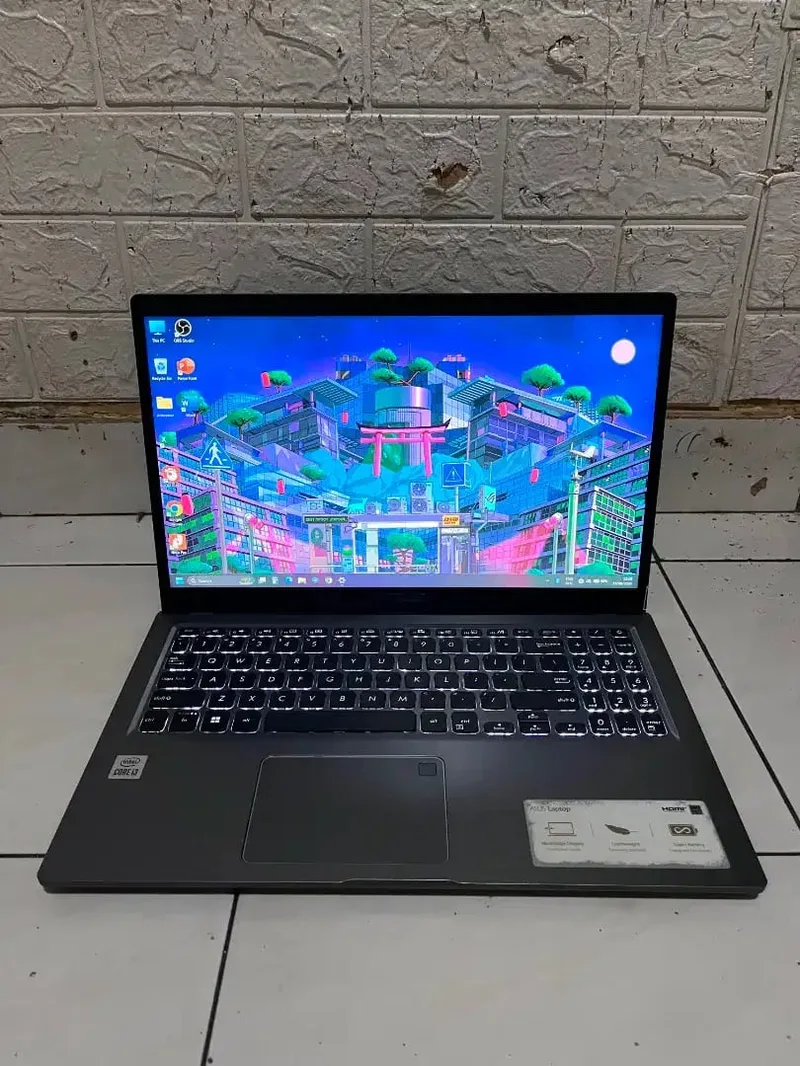 dijual Asus vivobook X515JA intel core i3 gen10 ( ram 8/ ssd 512 ) - Bali in Bali