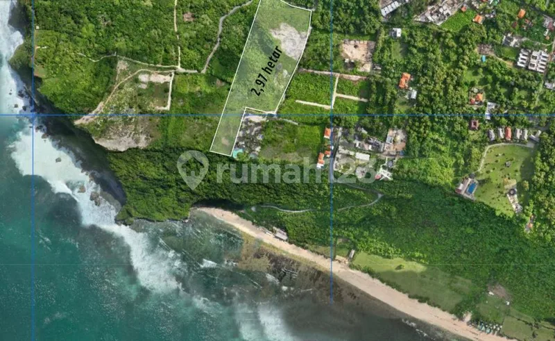 Freehold Cliff front land 2,97 hectare - Nyang nyang Beach Pecatu Bali - Bali in Bali