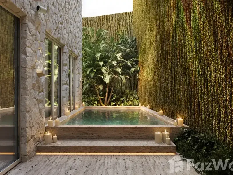 3-Bedroom Cave-Style Apartment with Unique Rock View - Real Estate in Bali