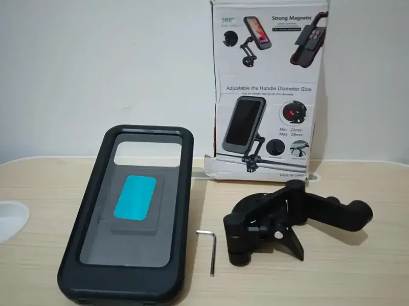 50rb BARU-Dijual Murah Phone Holder Motor Waterproof - Vehicles in Bali