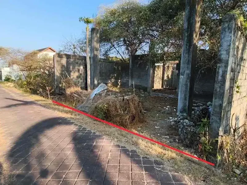 Tanah Strategis 268 m2 Dekat Tol Nusa Dua Jl Gedong Sari - Real Estate in Bali