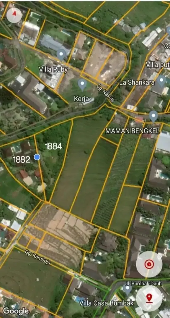 JUAL TANAH DI UMEALAS KEROBOKAN KUTA BALI - Real Estate in Bali