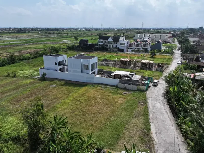 615 sqm Land for Sale at Pandak Gede Near Nyanyi Beach with Rice Field & Sunset View - Bali in Bali