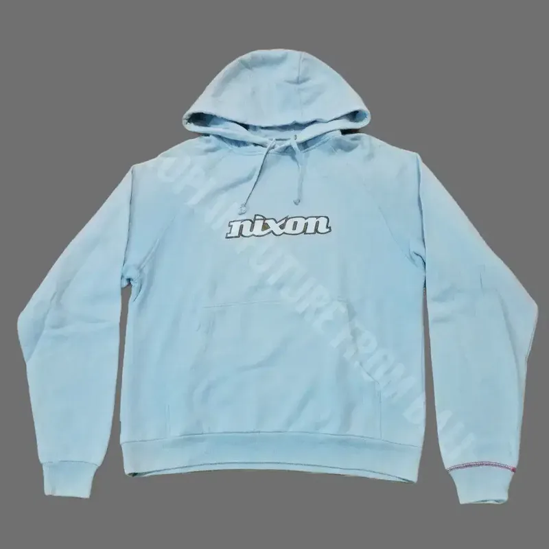 Rare Vintage Hoodie Nixon - Embroidered Logo - Fashion in Bali