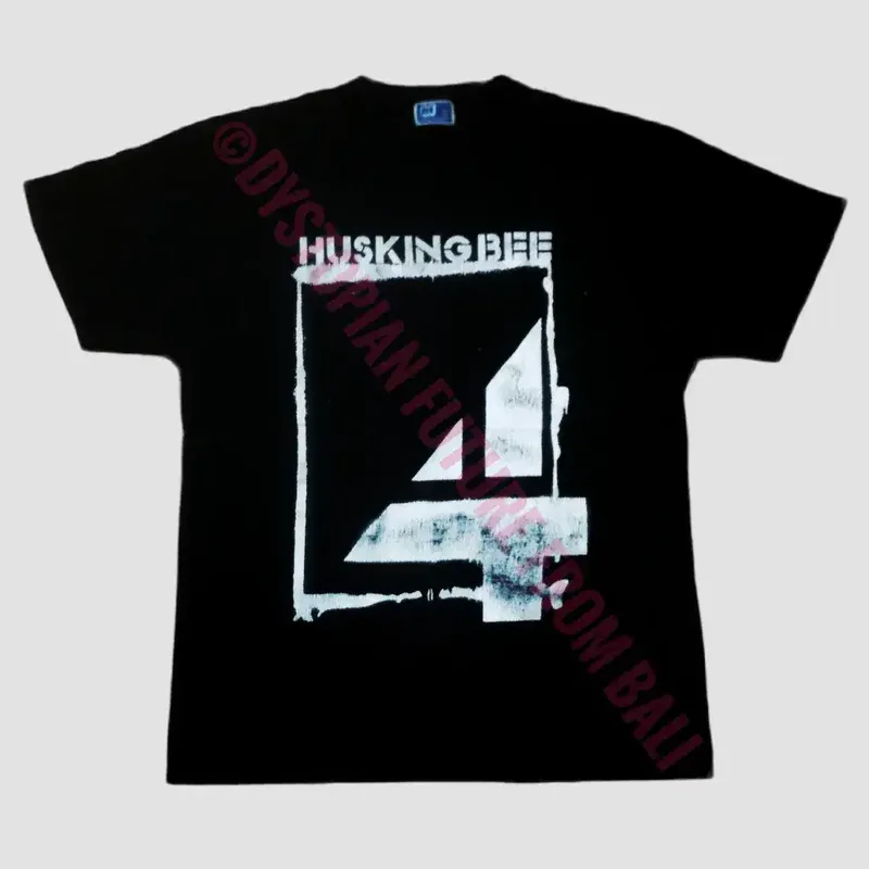 Vintage T-shirt Band Husking Bee - 4 Color Problem Tour 2000_2001 - Fashion in Bali