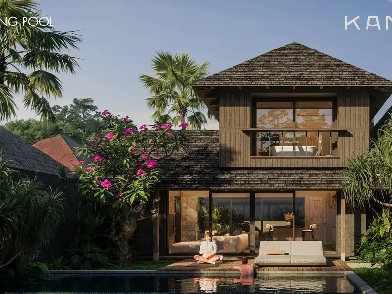 VISVASA VILLA, LUXURY VILLA DI KAWASAN VILLA PRIVATE NYAMAN UNGASAN - Real Estate in Bali