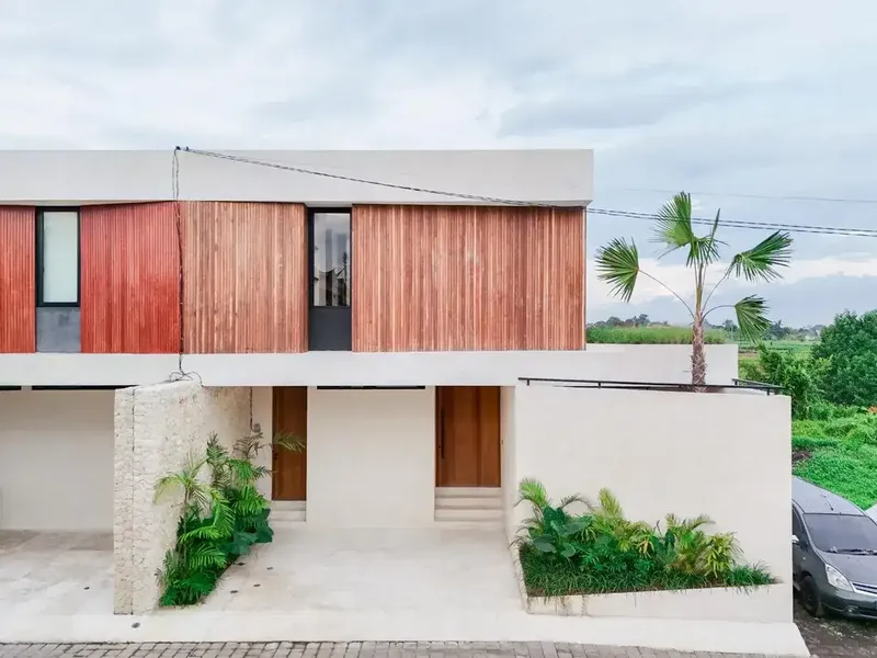 Dijual Villa Tropical Modern View Sawah LT 256m2 KT 3 Nyanyi Beraban bali - Real Estate in Bali