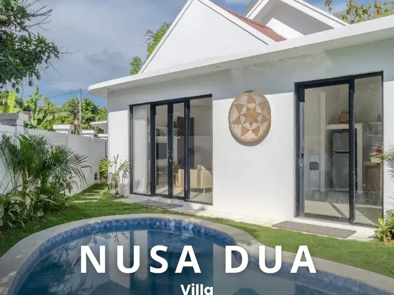 Villa Nusa Dua Bangunan Baru Dalam Cluster Villa Area - Real Estate in Bali