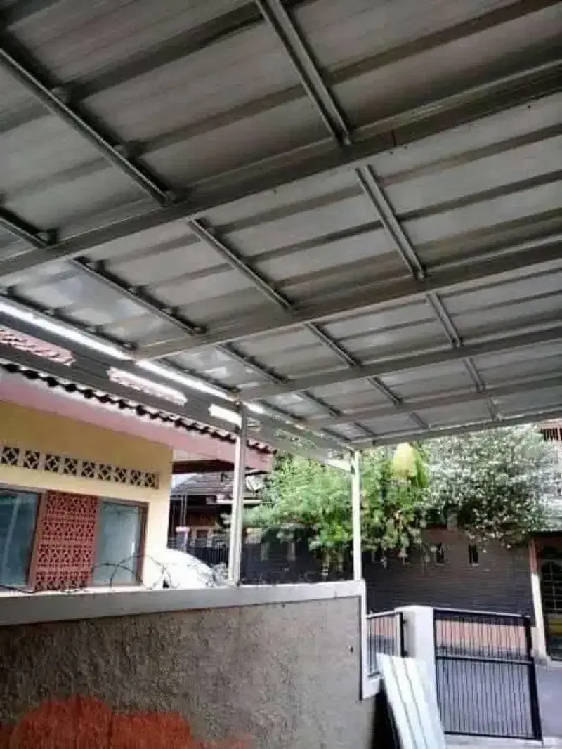 Pasang kanopi baja ringan terpasang rapi - Home & Garden in Bali