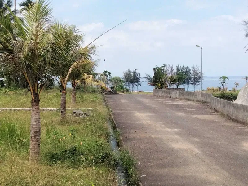 Tanah eksklusif 375 m2 View Ocean di Pering Gianyar Bali - Real Estate in Bali