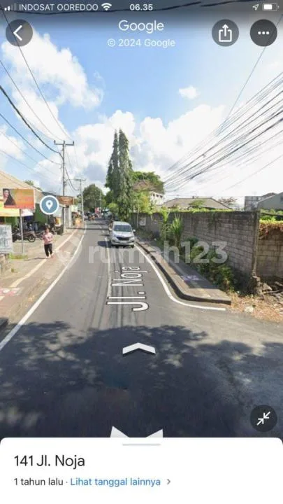 Dijual Tanah 16 Are Pinggir Jln.noja Gatsu Timur - Bali in Bali