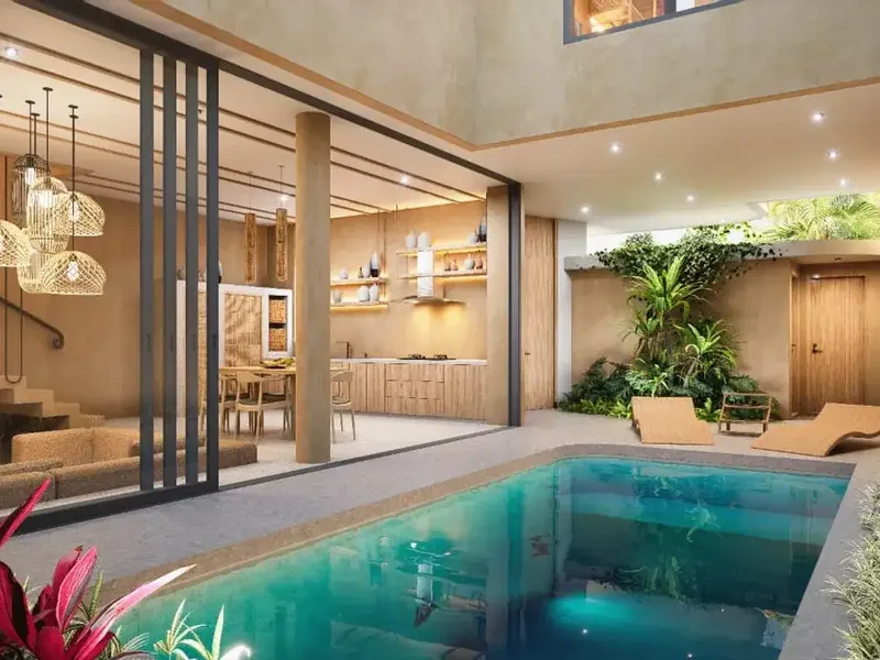 VILLA TROPICAL MODERN KAWASAN STARTEGIS AKSES JALAN BAGUS DI JIMBARAN - Real Estate in Bali