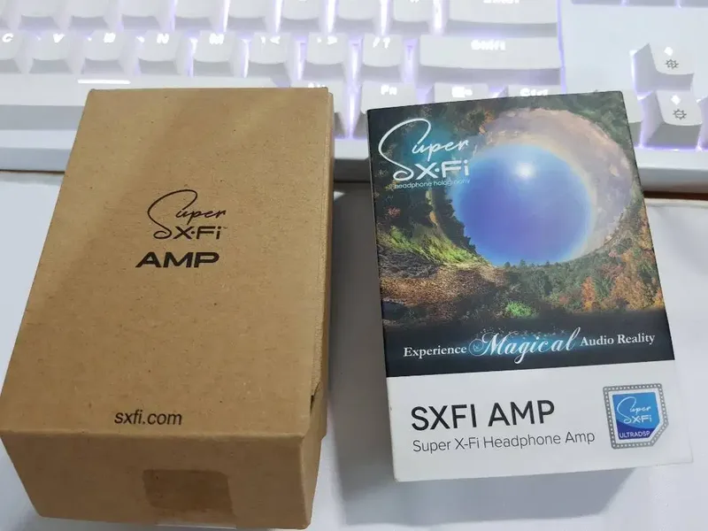 CREATIVE SXFI AMP. - DIGITAL AUDIO CONVERTER DAC DIGITAL TO ANALOG - Electronics in Bali