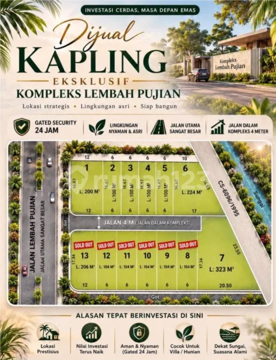 Tanah Kavling Luas Mulai 1 Are di Denpasar Cn - Bali in Bali