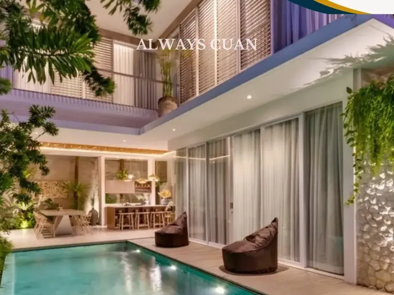 Villa 2 Lantai dengan View Laut di Seminyak - Real Estate in Bali