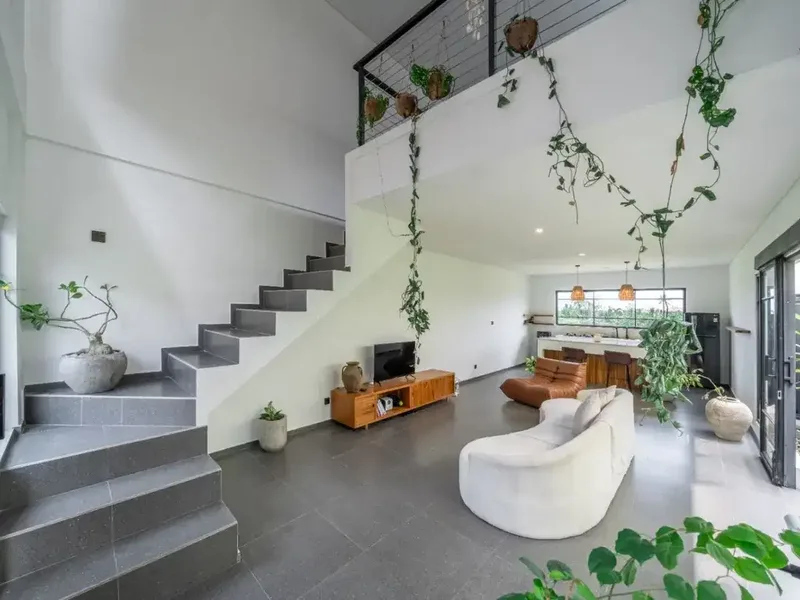 One-Bedroom Mezzanine Townhouse in Belalang, Tabanan - Real Estate in Bali