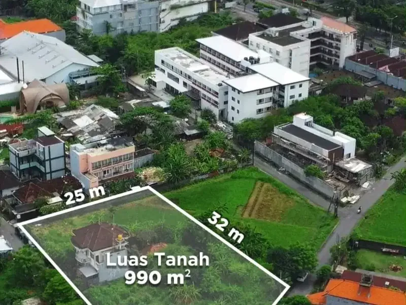 Disewakan tanah resident komersil di Seminyak, Bali - Real Estate in Bali