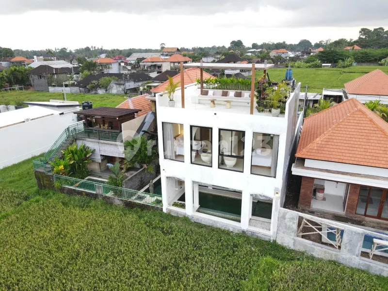 Green Zone Ricefield View - Sayan Ubud 3 br Luas 200M2 - Real Estate in Bali