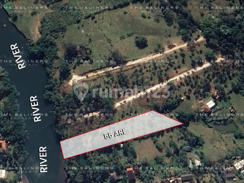 A Large Plot Of Land In Tabanan With Beach And River Frontage - Bali in Bali